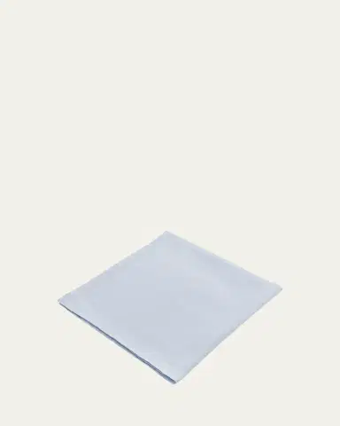 L'Objet Linen Sateen Napkin S4 Blue | Thumbnail 2