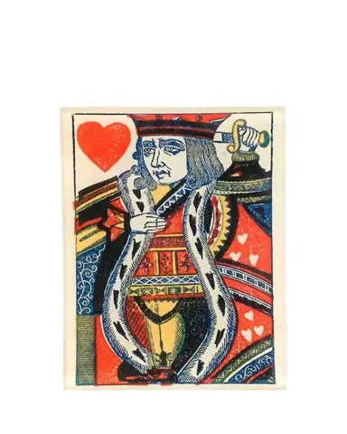 John Derian Naive King Heart Tiny Decorative Tray | Thumbnail 1