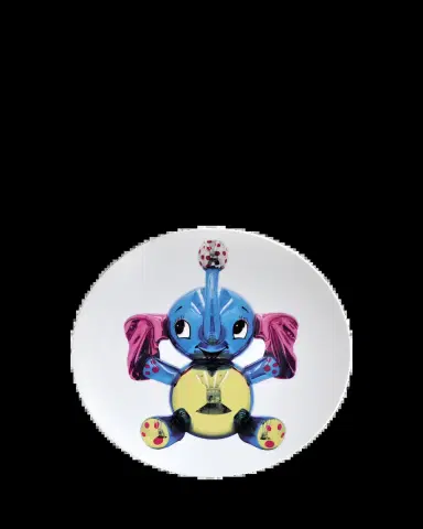 Jeff Koons X Bernardaud Elephant Commemorative Plate | Thumbnail 2 Jeff Koons X Bernardaud Elephant Commemorative Plate | Thumbnail 2