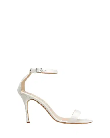 Manolo Blahnik Chaos Satin Stiletto Sandals | Thumbnail 1 Manolo Blahnik Chaos Satin Stiletto Sandals | Thumbnail 1