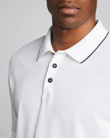 Giorgio Armani Men's Tipped Polo Shirt | Thumbnail 4