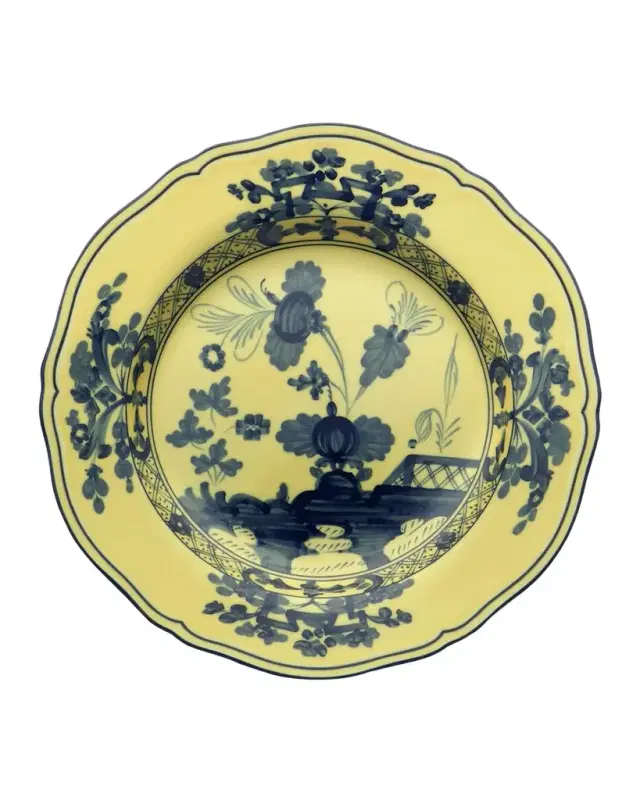 GINORI 1735 Oriente Italiano Salad Plate, Citrino