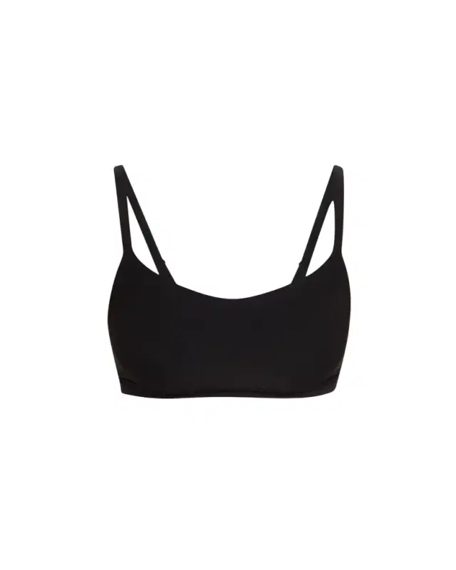 Soft Stretch Lace-Back Padded Bralette