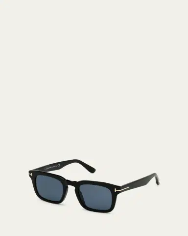 Tom Ford Men's Dax Square Acetate Sunglasses | Thumbnail 2
