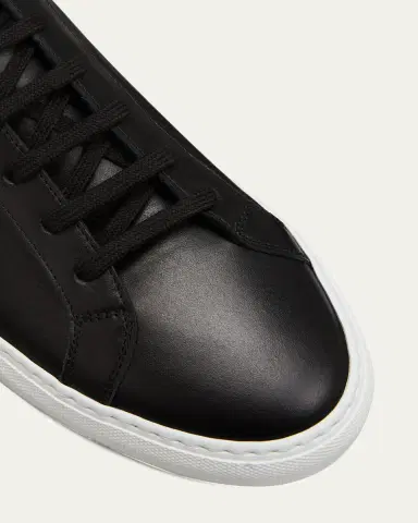Common Projects Men's Achilles Leather Low-Top Sneakers | Thumbnail 8 Common Projects Men's Achilles Leather Low-Top Sneakers | Thumbnail 8