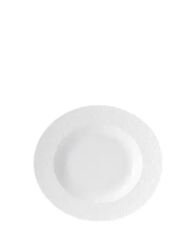 Bernardaud Ecume White Rim Soup Bowl | Thumbnail 1