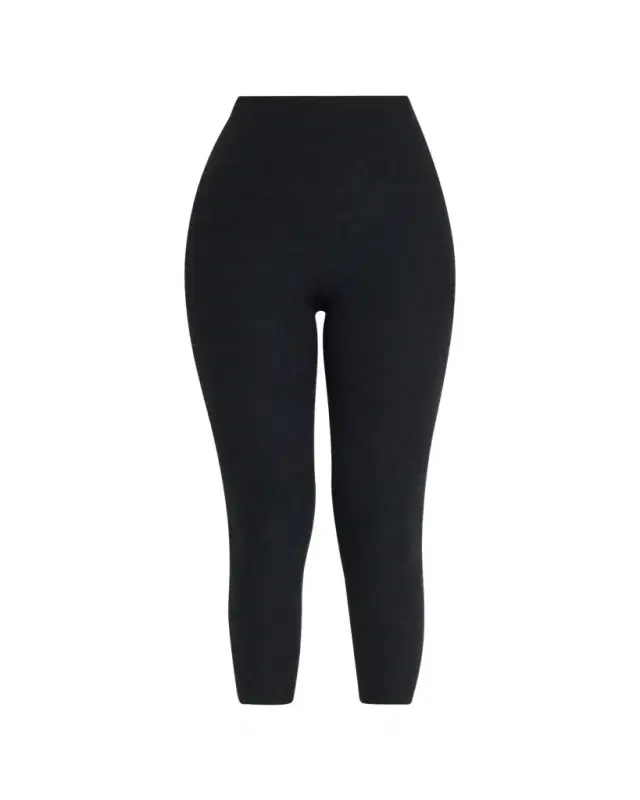Space-Dye High Waist Capri Legging