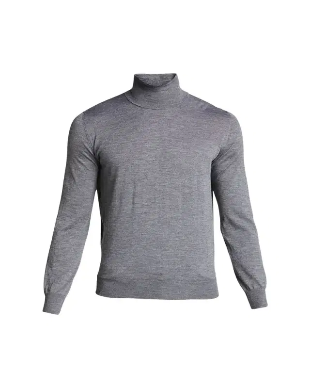 Men's Cashmere Turtleneck Sweater