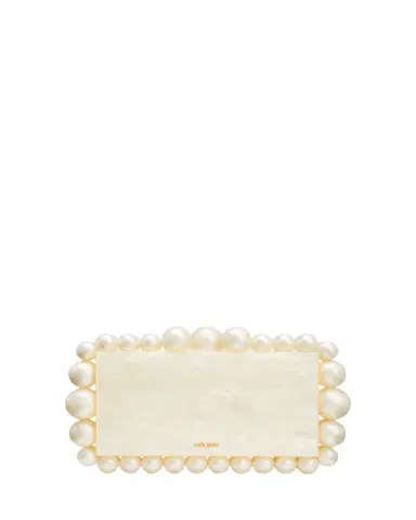 Cult Gaia Eos Pearly Acrylic Clutch Bag | Thumbnail 1