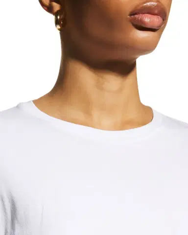 The Row Sherman Long-Sleeve Cotton Tee | Thumbnail 3 The Row Sherman Long-Sleeve Cotton Tee | Thumbnail 3