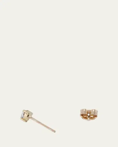 Jennifer Meyer Heart-Cut Diamond Stud Earring, Single | Thumbnail 4 Jennifer Meyer Heart-Cut Diamond Stud Earring, Single | Thumbnail 4