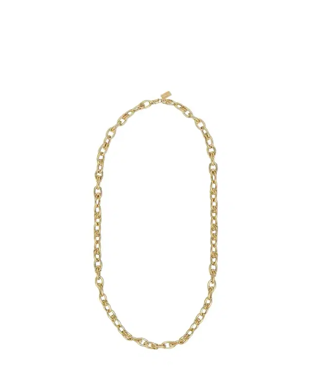 14k Long Chain Necklace, 36"L