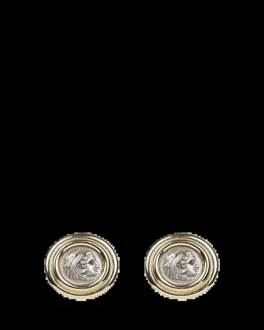 ben-amun Roman Coin Clip Earrings | Thumbnail 2
