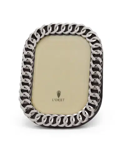 L'Objet Cuban Link P Frame 5X7 | Thumbnail 1