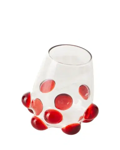 Massimo Lunardon Bubble Wine Glass, Red | Thumbnail 1
