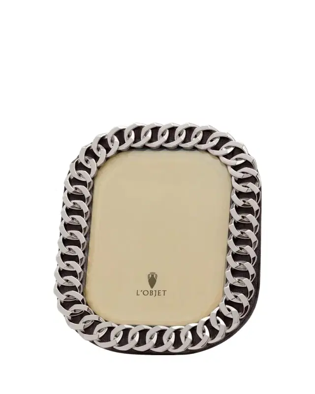 Cuban Link Picture Frame, 4" x 6"