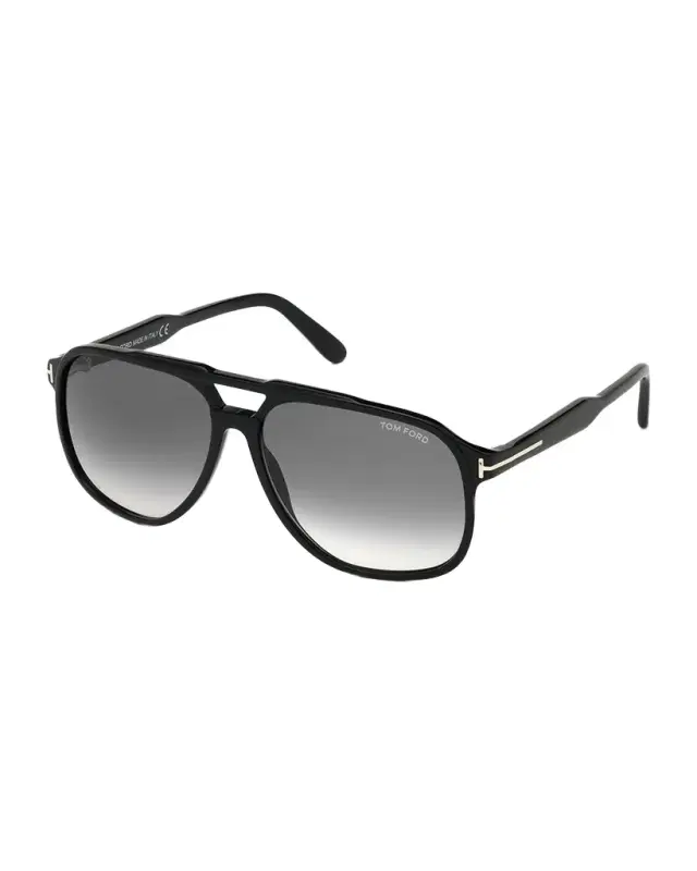 TOM FORD Men 's Raoul Gradient Aviator Sunglasses