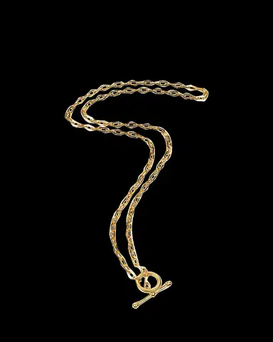 ben-amun Long Oval-Link Necklace | Thumbnail 2 ben-amun Long Oval-Link Necklace | Thumbnail 2