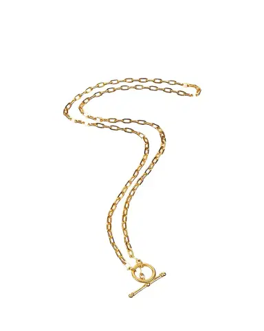 ben-amun Long Oval-Link Necklace | Thumbnail 1 ben-amun Long Oval-Link Necklace | Thumbnail 1