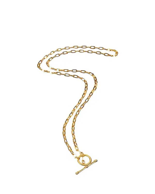 Ben-Amun Long Oval-Link Necklace