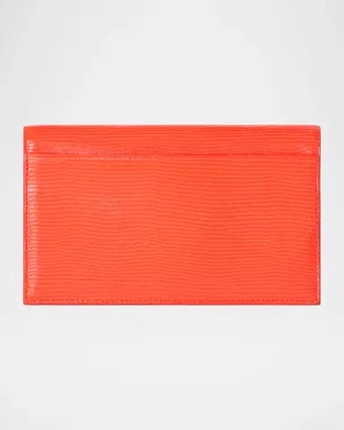 Akris Anouk Lizard-Print Clutch Bag w/ Chain | Thumbnail 17 Akris Anouk Lizard-Print Clutch Bag w/ Chain | Thumbnail 17