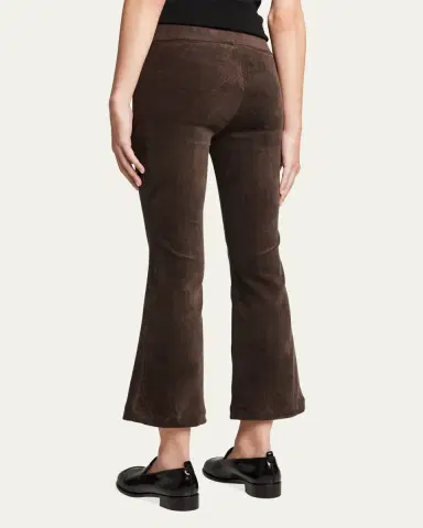 SPRWMN Cropped Flare Corduroy Leggings | Thumbnail 3