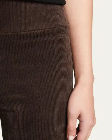SPRWMN Cropped Flare Corduroy Leggings | Thumbnail 5