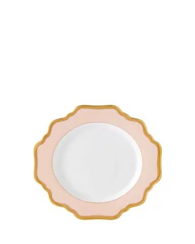 Anna Weatherley Dusty Rose Rimmed Bread & Butter Plate | Thumbnail 1