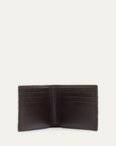 Bottega Veneta Men's Intrecciato Leather Bifold Wallet | Thumbnail 2 Bottega Veneta Men's Intrecciato Leather Bifold Wallet | Thumbnail 2