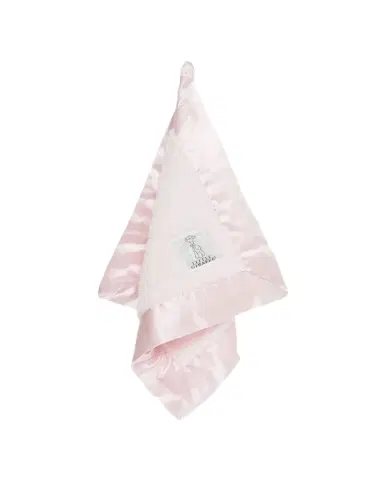 Little Giraffe Chenille Solid Plush Baby Blanket w/ Satin Border | Thumbnail 1