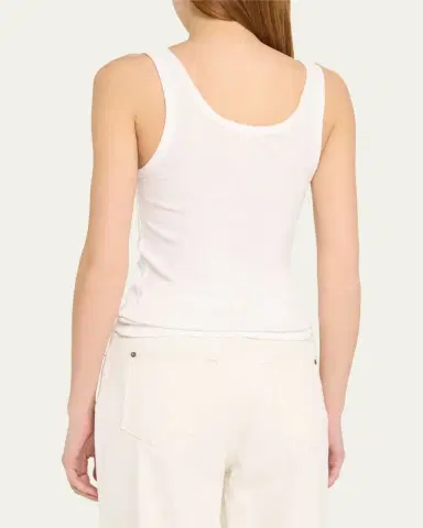 AMO Denim Scoop-Neck Layering Tank | Thumbnail 3