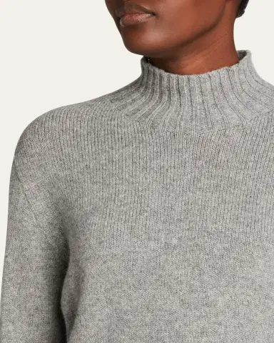 The Row Kensington High-Neck Cashmere Sweater | Thumbnail 5 The Row Kensington High-Neck Cashmere Sweater | Thumbnail 5