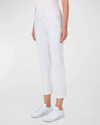 Akris punto Frankie Stretch-Cotton Pants | Thumbnail 2