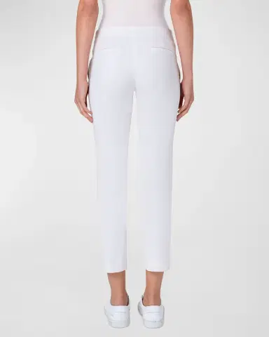 Akris punto Frankie Stretch-Cotton Pants | Thumbnail 3