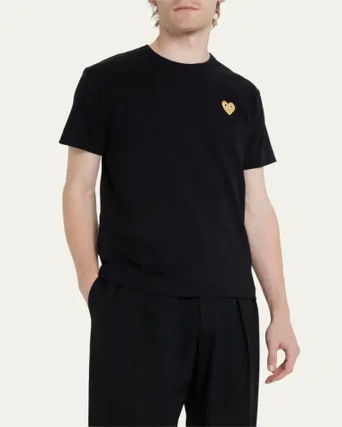 Comme des Garçons Men's Small Heart T-Shirt | Thumbnail 4