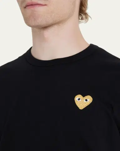 Comme des Garçons Men's Small Heart T-Shirt | Thumbnail 5