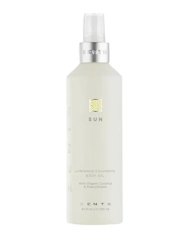 ZENTS 8.1 oz. Sun Luminous Cashmere Body Oil