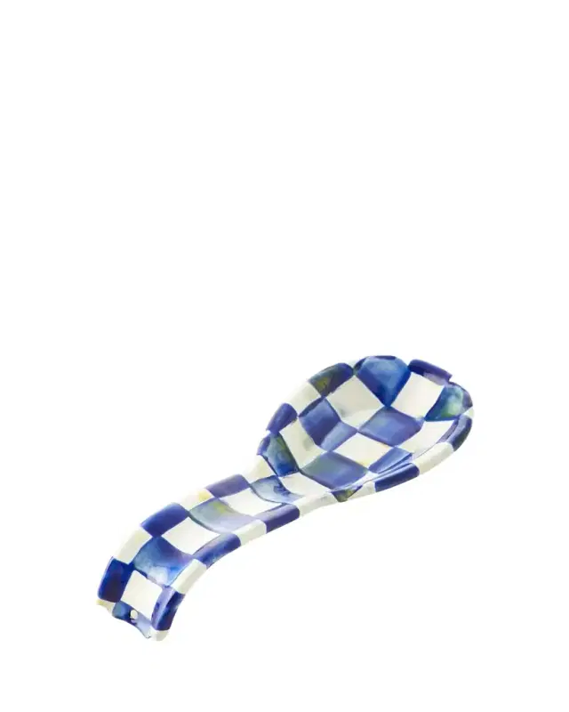 Royal Check Spoon Rest