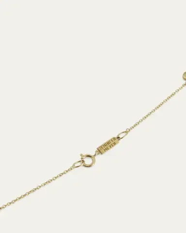 Jennifer Meyer 18k Yellow Gold Hearts by The Inch Necklace | Thumbnail 4