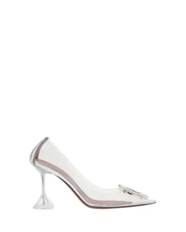 Amina Muaddi Begum Plexi Jewel Pumps | Thumbnail 1 Amina Muaddi Begum Plexi Jewel Pumps | Thumbnail 1
