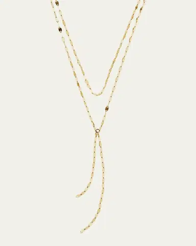 Lana 14K Gold Reverse Blake Necklace, 16"L | Thumbnail 2