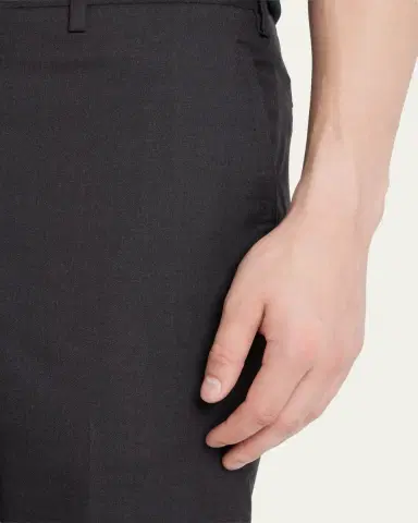 Kiton Men's 15 Micron Wool Trousers | Thumbnail 5