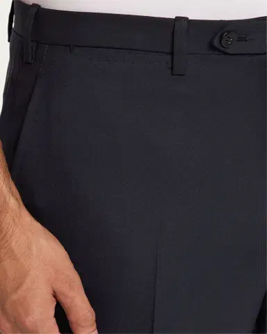 Kiton Men's 15 Micron Flat-Front Trousers | Thumbnail 5 Kiton Men's 15 Micron Flat-Front Trousers | Thumbnail 5