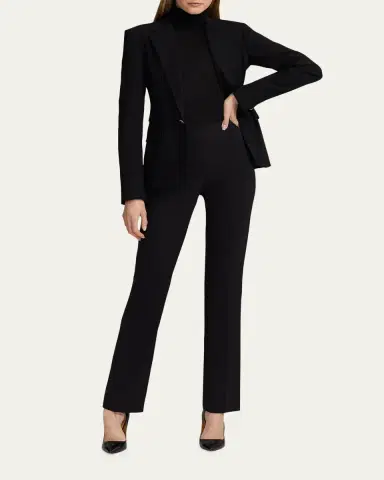 Ralph Lauren Collection Parker Wool Crepe Jacket | Thumbnail 2 Ralph Lauren Collection Parker Wool Crepe Jacket | Thumbnail 2
