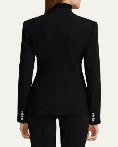 Ralph Lauren Collection Parker Wool Crepe Jacket | Thumbnail 3 Ralph Lauren Collection Parker Wool Crepe Jacket | Thumbnail 3