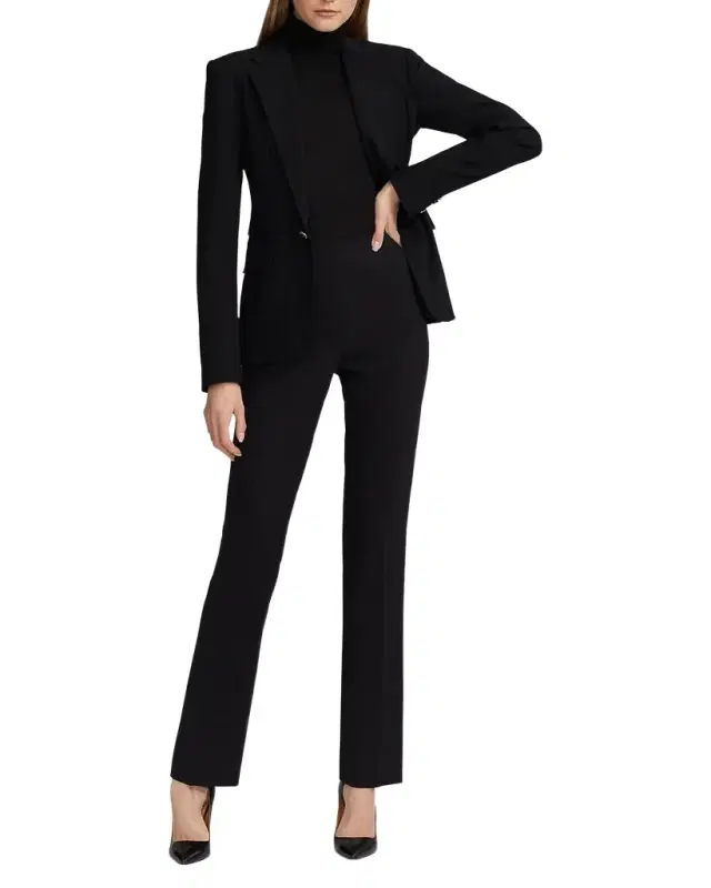 Parker Wool Crepe Jacket