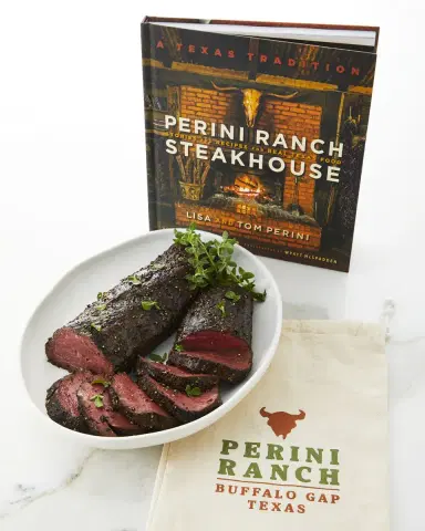 Perini Ranch Mesquite Smoked Peppered Beef Tenderloin & Steakhouse Cookbook | Thumbnail 2 Perini Ranch Mesquite Smoked Peppered Beef Tenderloin & Steakhouse Cookbook | Thumbnail 2