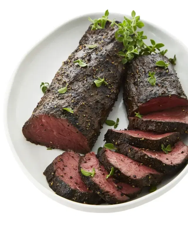 Perini Ranch Mesquite Smoked Peppered Beef Tenderloin & Steakhouse Cookbook