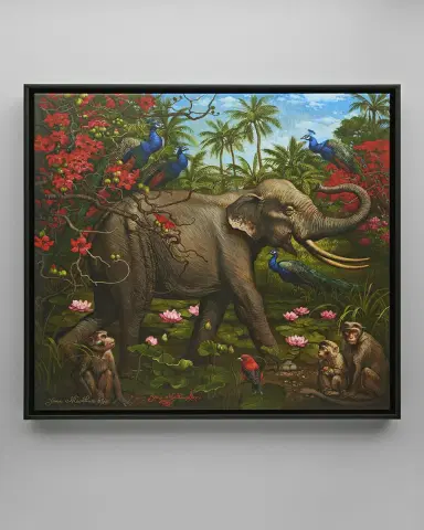 Yana Movchan "Jungle of Happiness" Giclee Art | Thumbnail 2