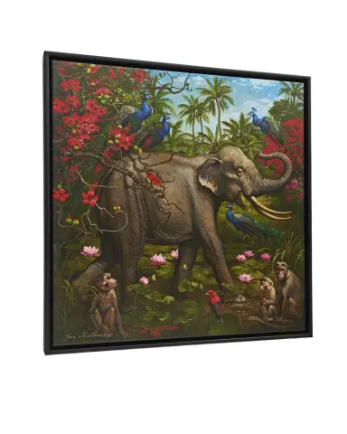 Yana Movchan "Jungle of Happiness" Giclee Art | Thumbnail 1